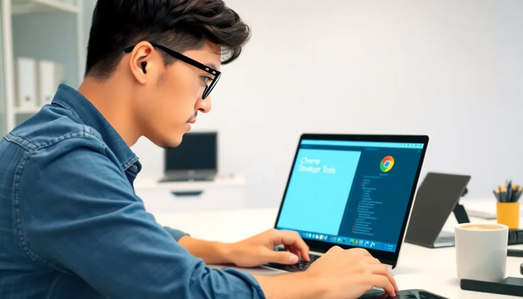 open developer tools chrome